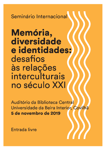 Cartaz - Seminário Internacional - Memória, diversidade e identidades: desafios às relações interculturais no século XXI